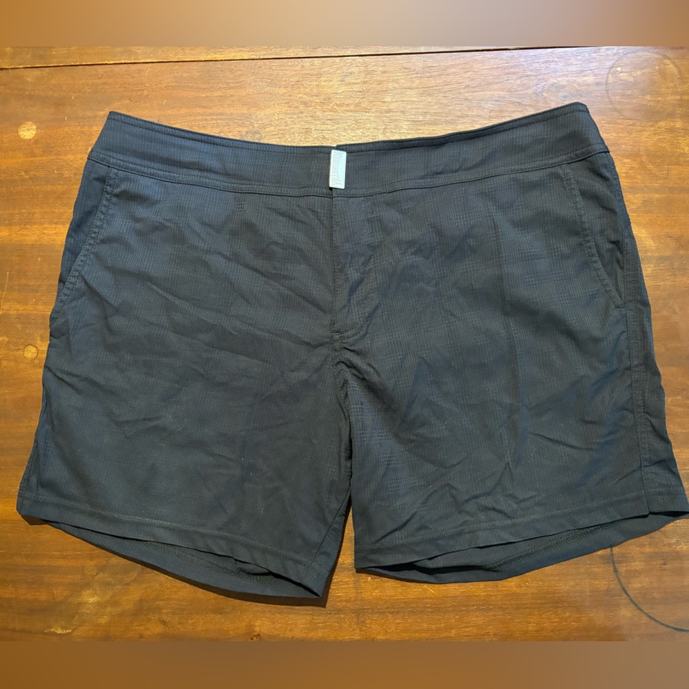 Men’s Vilebrequin dark navy X-Large swim trunks
